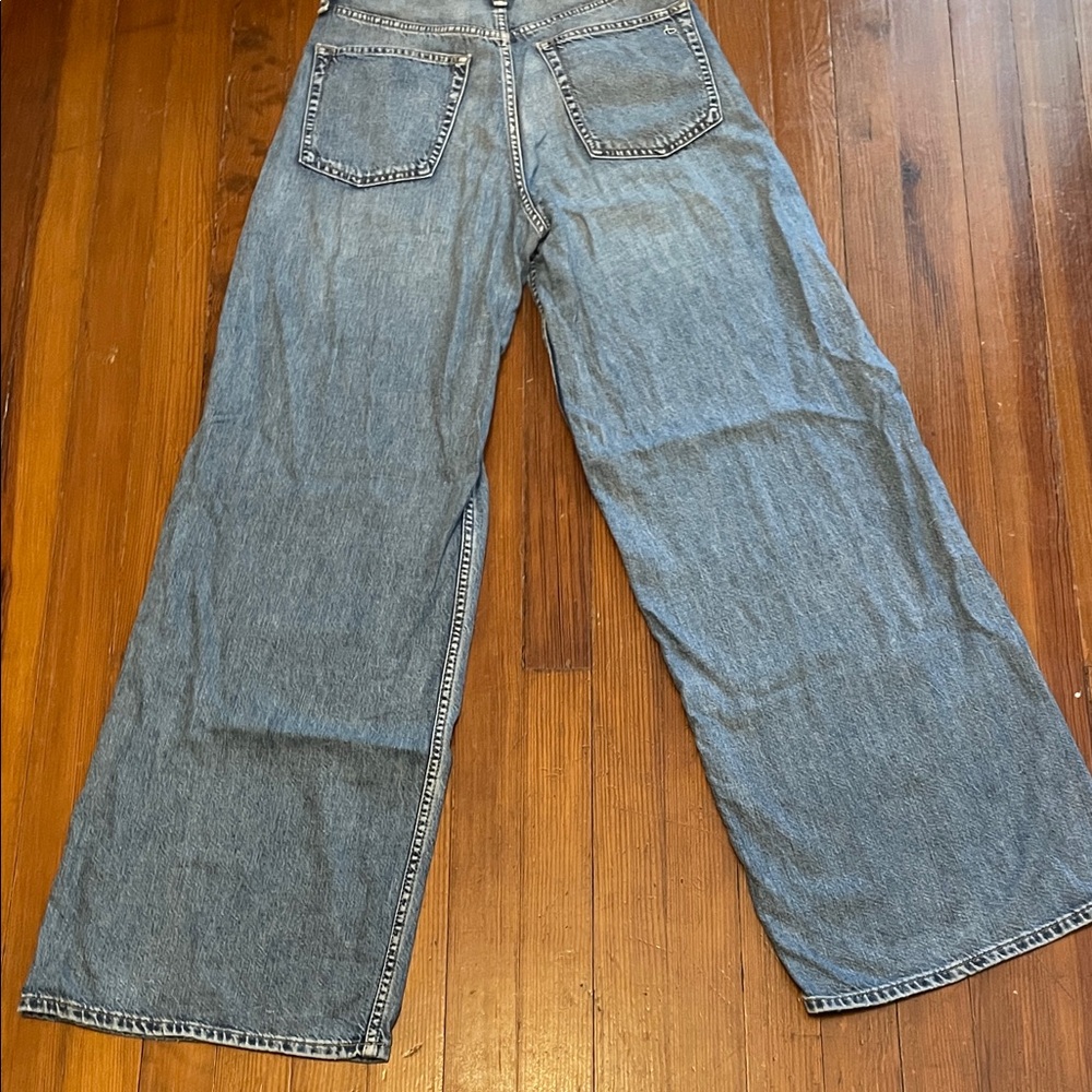 Rag & bone Featherweight Sofie Wide Leg Jeans - Picture 9 of 9